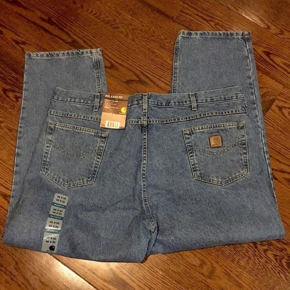 CARHARTT Relaxed Fit Tapered Leg Jean 46x30 NWT - Picture 3 of 7